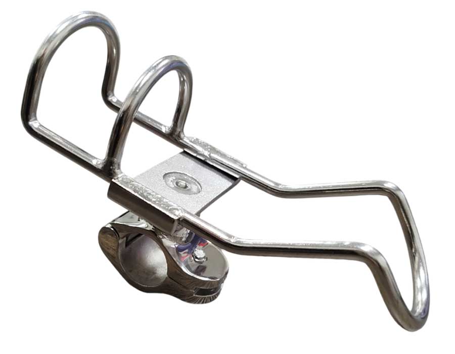 Держатель удилища на леер Ø25 мм, 171х40 мм