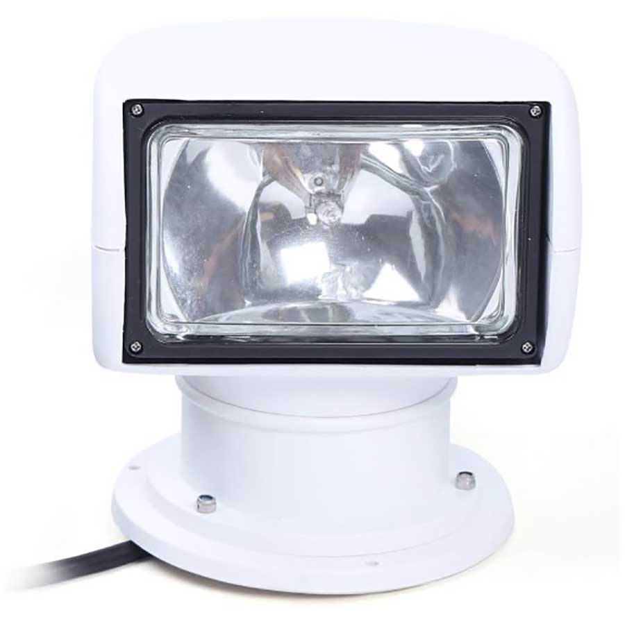 Прожектор галогеновый с ДУ, 100 Вт, 2000 лм, 12 В, белый