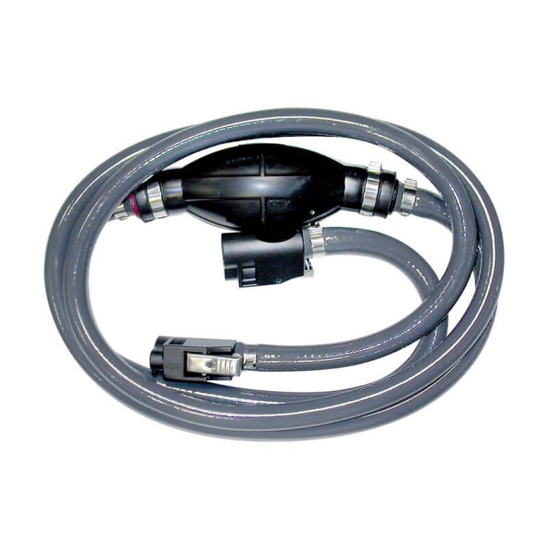 Шланг топливный 9,5 мм. с грушей и переходниками Yamaha