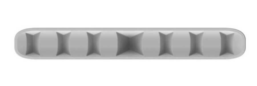 Кранец причальный BUOY Rebel, 800x110x65 мм