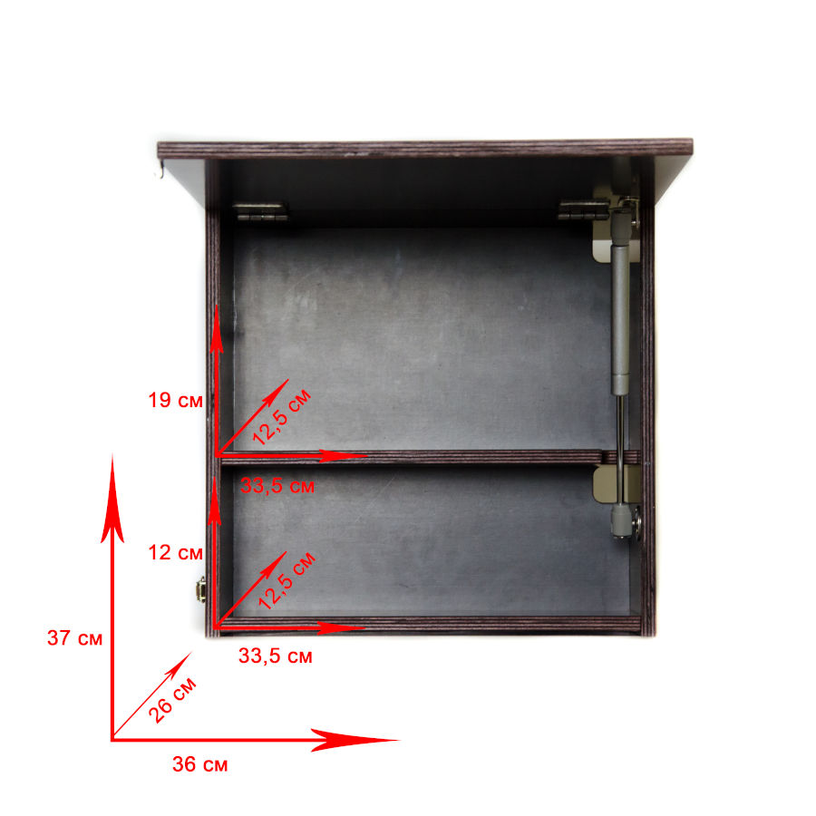 Универсальный крепежный блок УКБ средний (столик-дверца), ликпаз