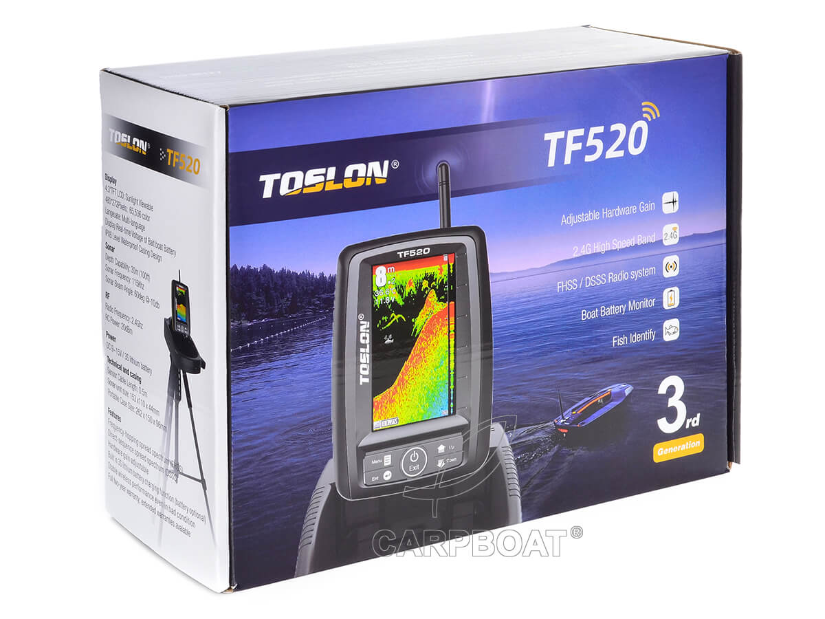 Эхолот беспроводной Toslon FISH-FINDER TF-520 LI-ION