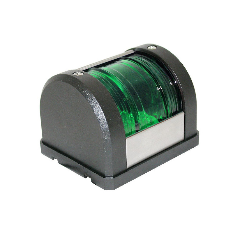 Огонь ходовой (зеленый) LED, черн. корпус