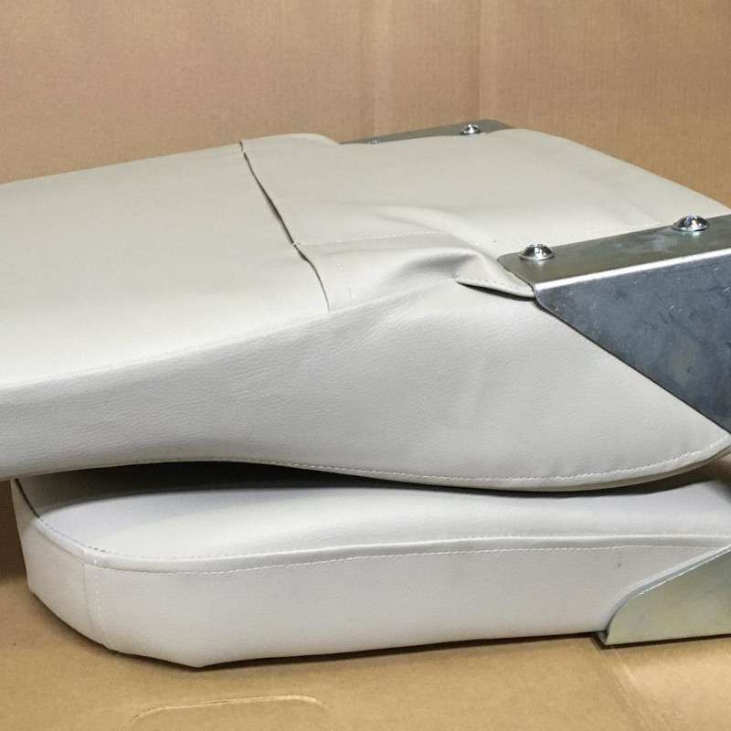 Кресло мягкое складное Практик, св. серый-графит