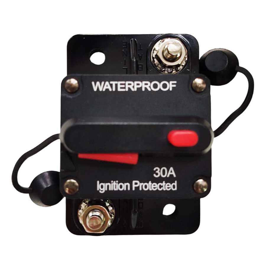 Автоматический предохранитель 30 А, IP67, с кнопкой сброса