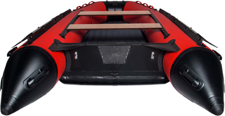 Надувная лодка ПВХ СМарин Air Max 360, красный/черный