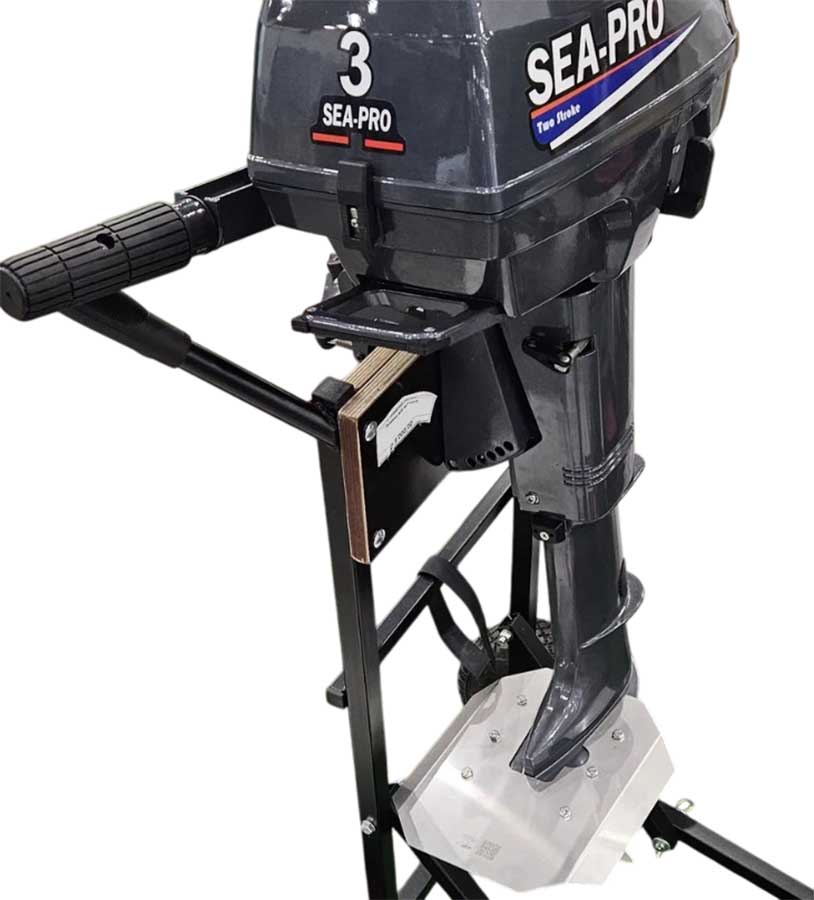 Гидрокрыло с крепежом для ПЛМ 2,5-3,5 л.с., нержавеющая сталь