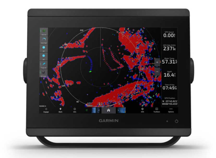 Эхолот-картплоттер Garmin GPSMAP 8410XSV с сенсорным IPS-дисплеем 10", NMEA 2000 и Wi-Fi