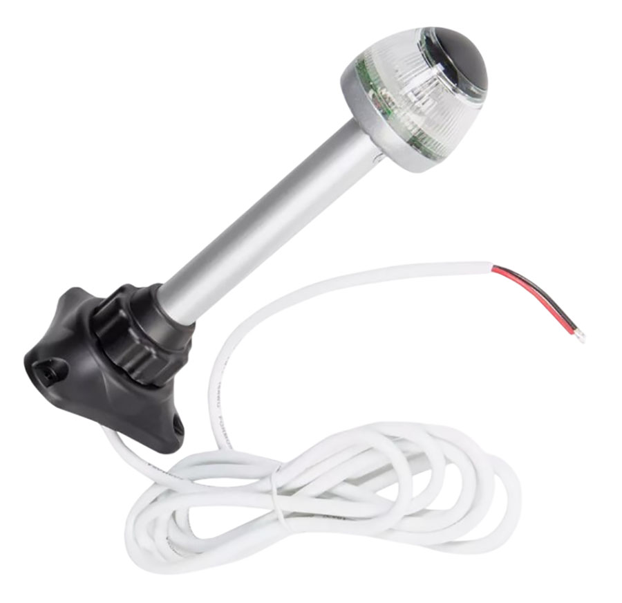 Топовый (стояночный) огонь на стойке 20.5 см, 12 В, LED