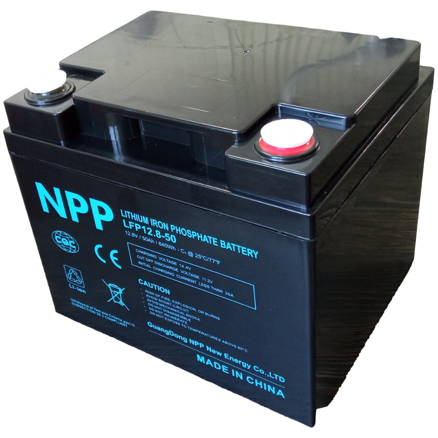 Аккумуляторная батарея NPP LiFePO4 12.8 V, 50 Ah