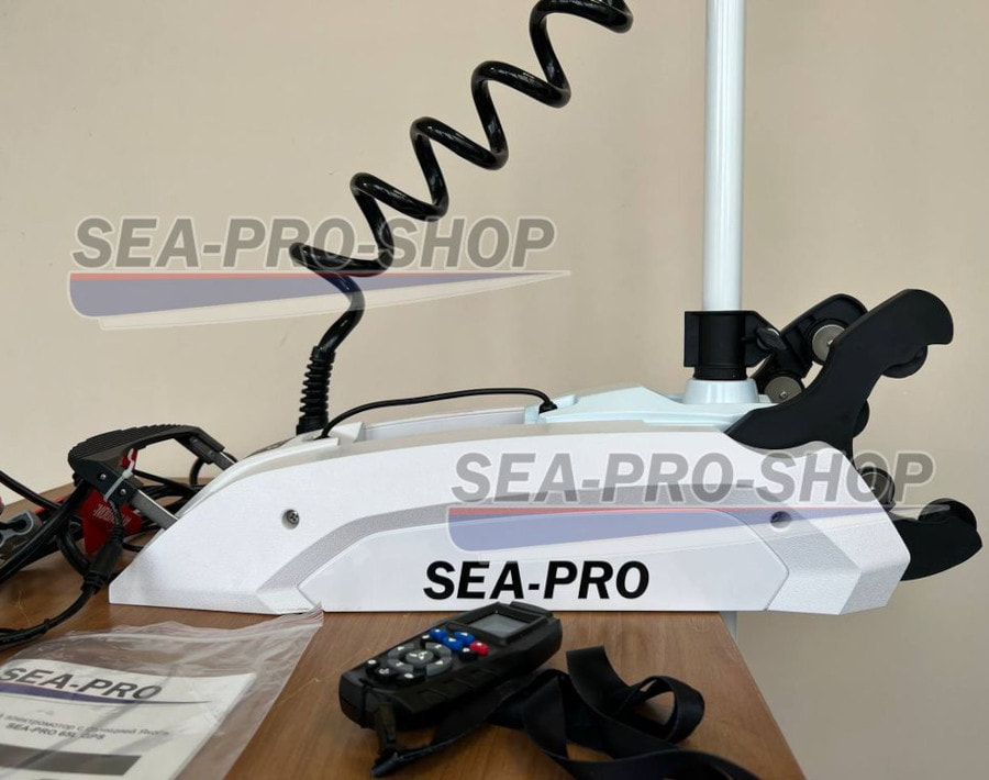 Лодочный электромотор SEA-PRO 65L GPS (белый)