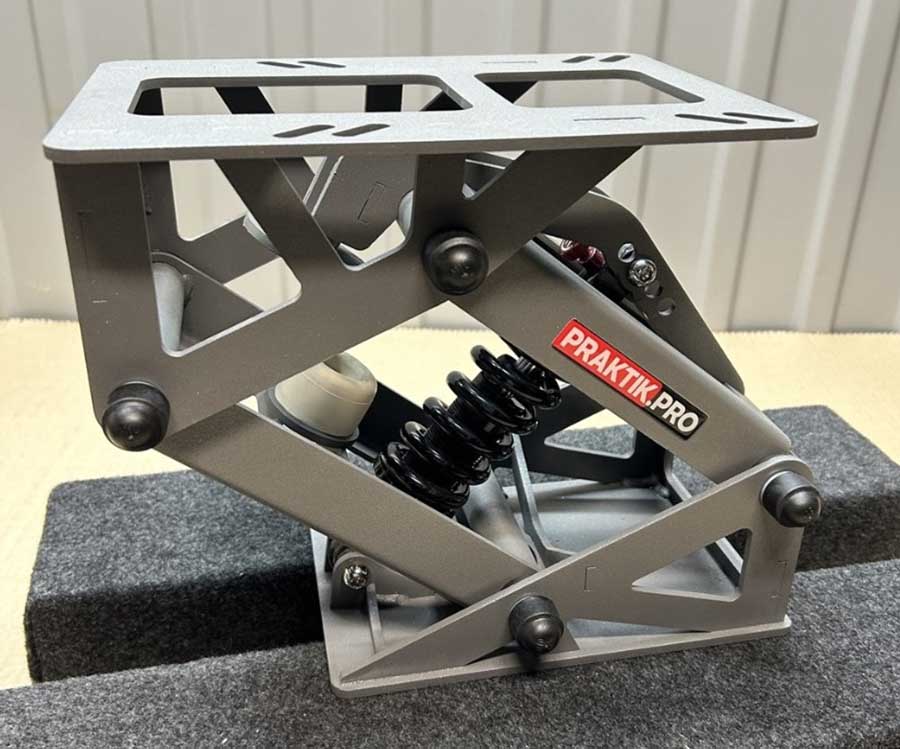 Амортизационная стойка Практик Storm Q, быстросьем, гидр аммортизатор