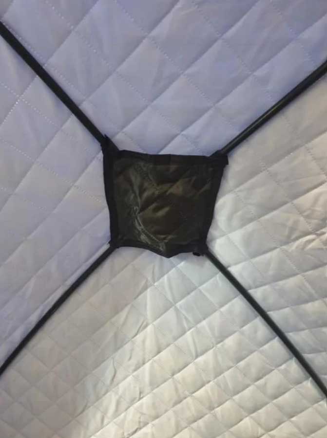 Палатка (баня) 3-х слойная для зимней рыбалки МирКемпинг, 3х3х2,5 м