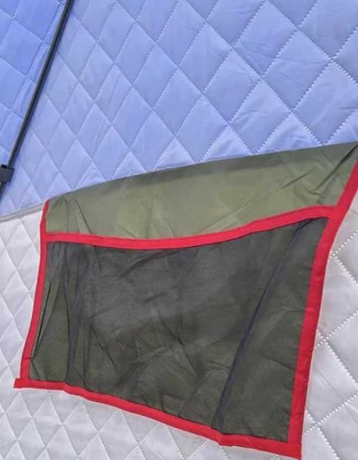 Палатка (баня) 3-х слойная для зимней рыбалки МирКемпинг, 3х3х2,5 м