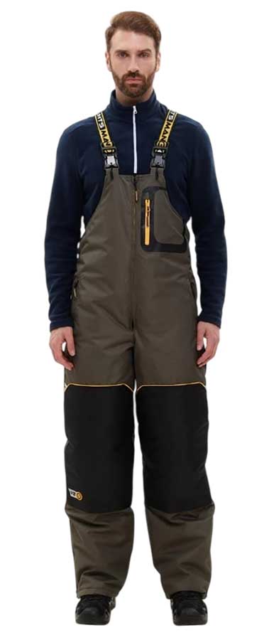 Костюм зимний Хантсмен Полюс Люкс V2 -45°С, хаки/черный