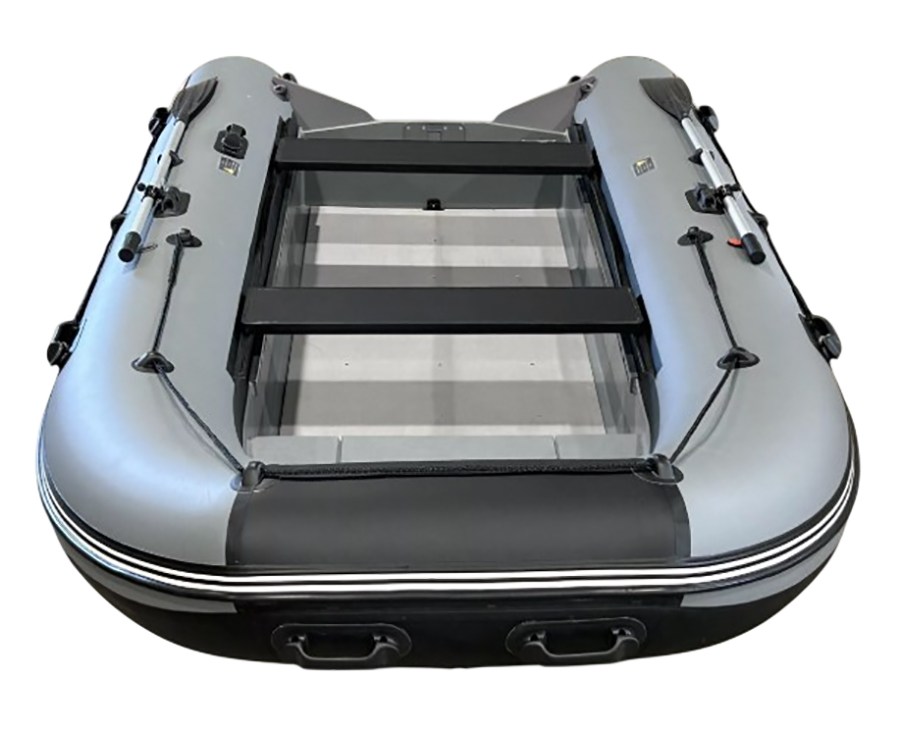 Лодка РИБ ПНД Роджер Гелиум 3800 (низкий борт), серый, ЕАС