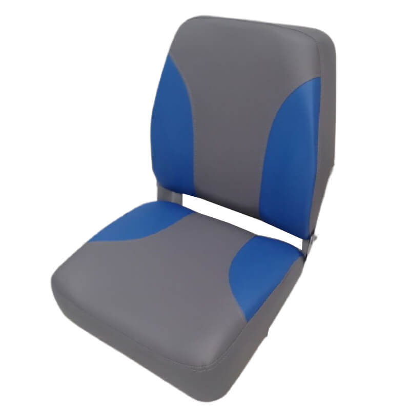Кресло складное Патриот, серо-синий
