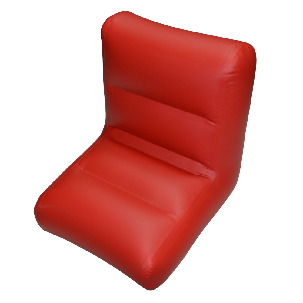Кресло надувное 52х58х43 (красное, черно-сер, серо-красный)