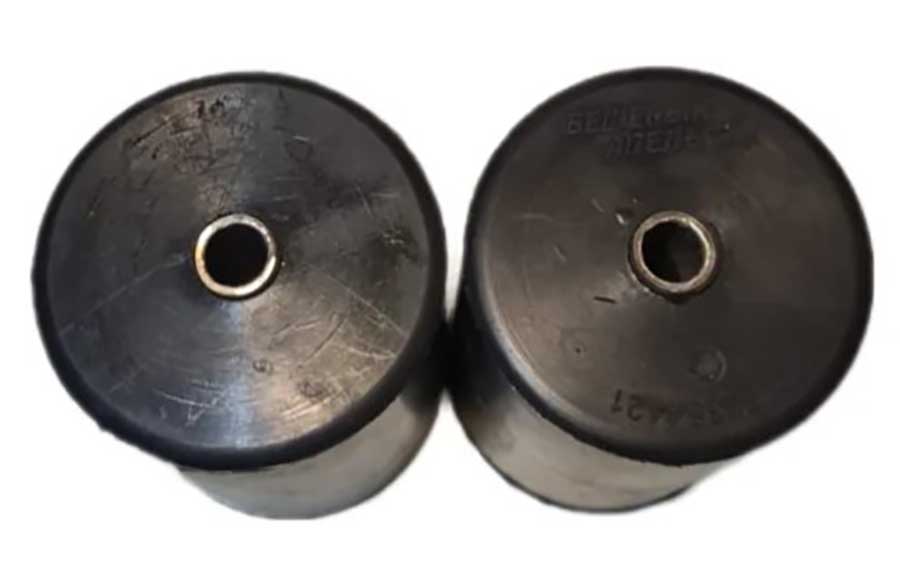 Ролики резиновые Ø 70х98 мм на ложементы лодочного прицепа, 2 шт.