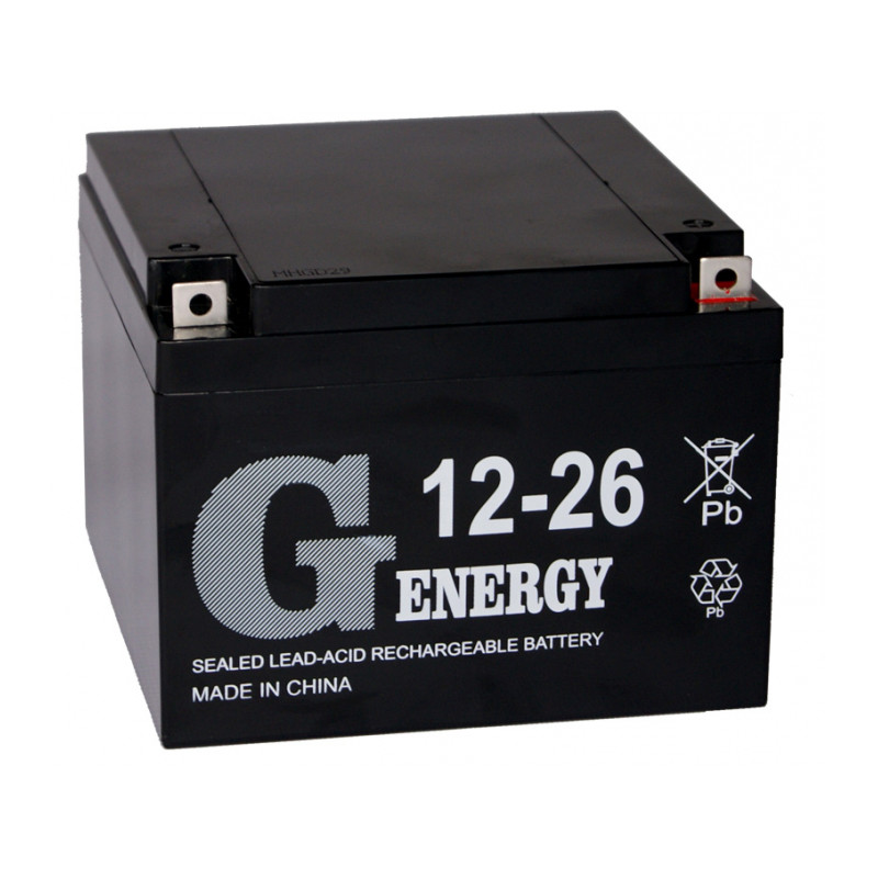 Аккумуляторная батарея G-energy 12-26 12V/26Ah