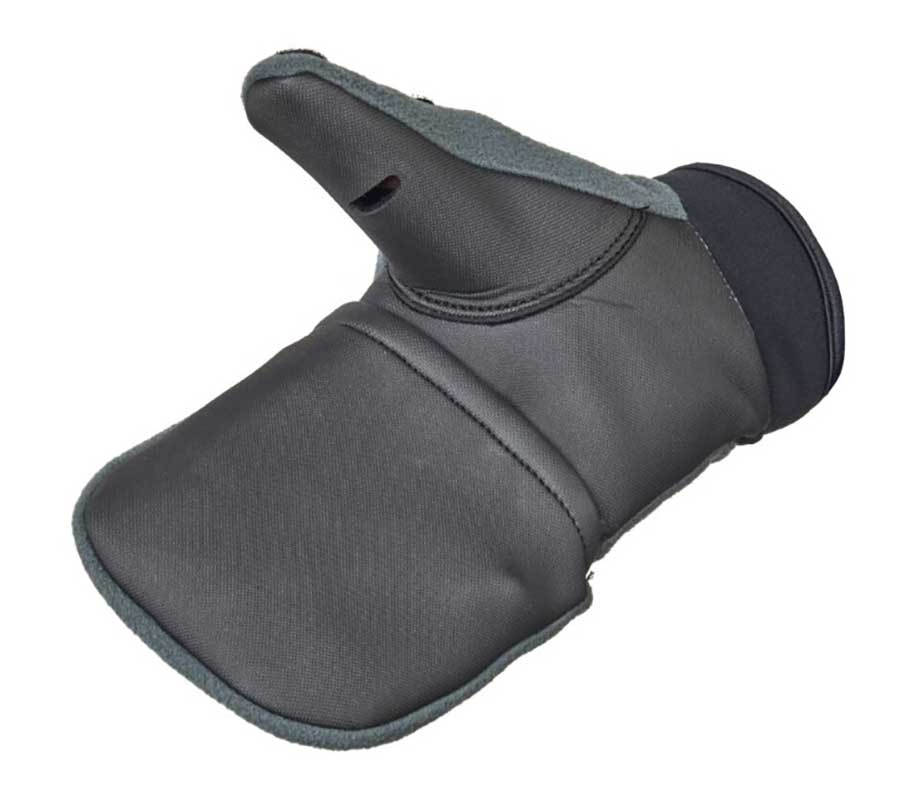 Перчатки-варежки Norfin (Норфин) HELIUM DG с открытыми пальцами