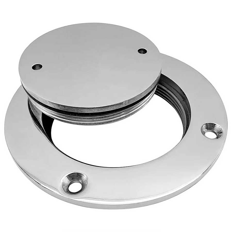 Люк смотровой Мореман 123 мм, нержавеющая сталь