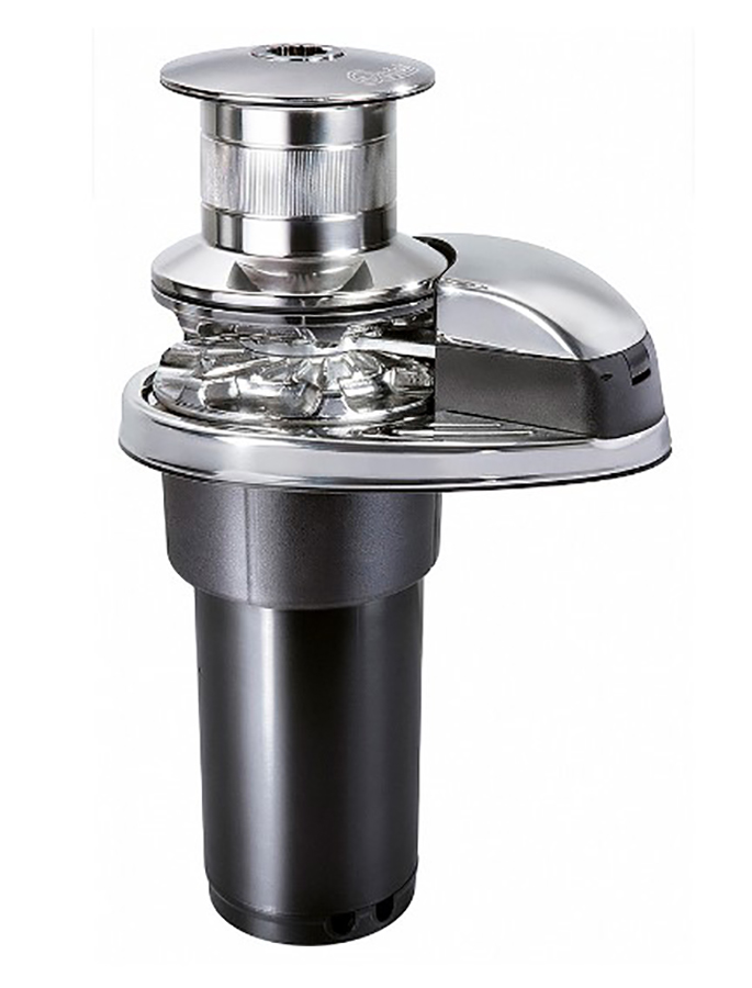 Якорная электрическая лебедка с барабаном Prince DP2E 12В, 800Вт, цепь/трос 8 мм