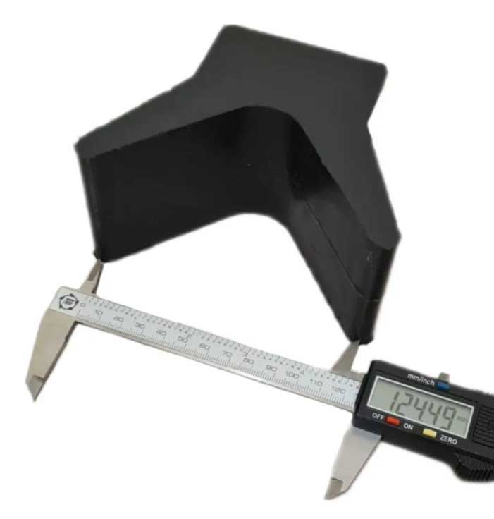 Носовой упор для лодочного прицепа 125 мм.