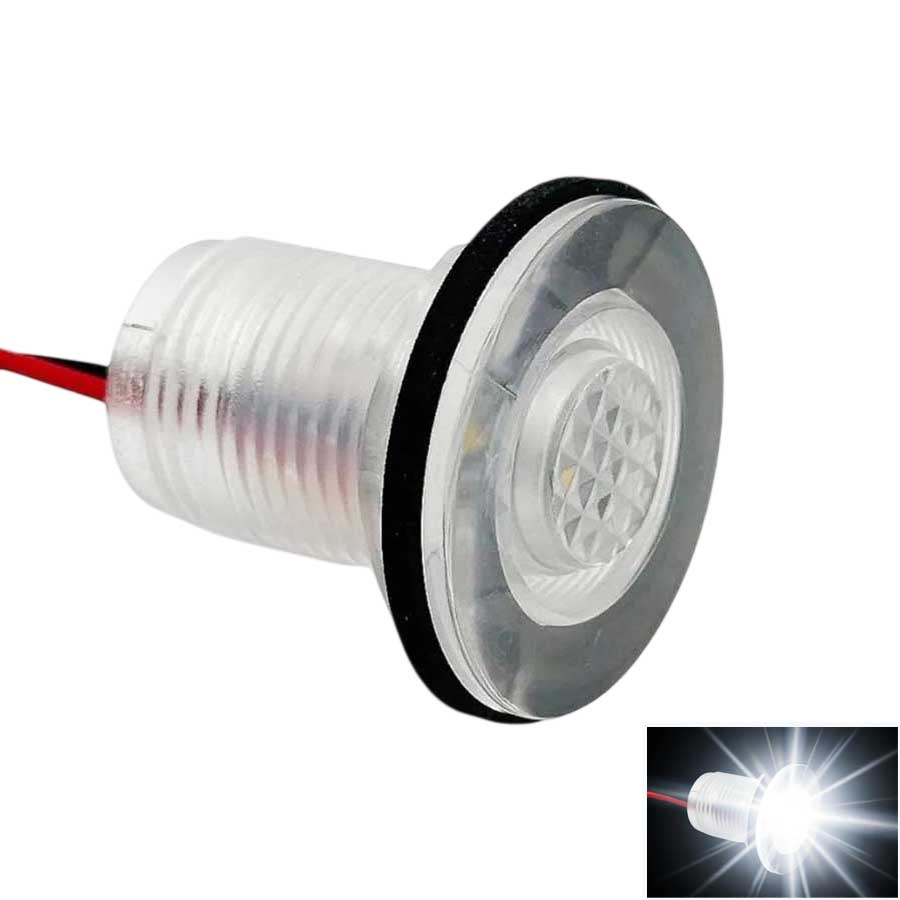 Светильник для рыбного садка светодиодный, 12 В, IP68, белый 