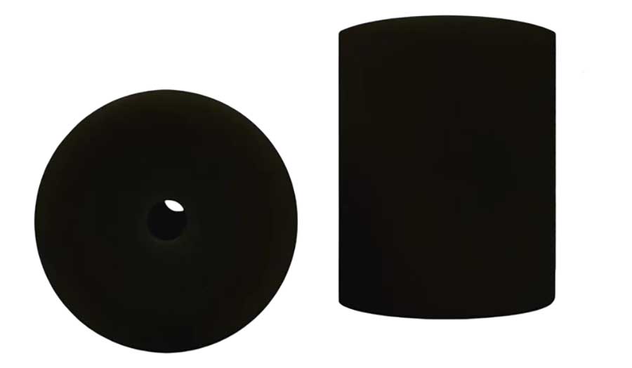 Ролики капролоновые Ø 70х95 мм на ложементы лодочного прицепа, 2 шт.