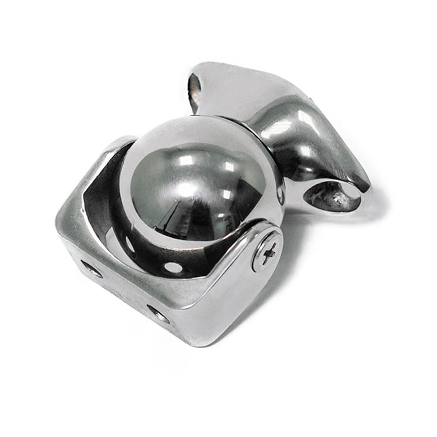 Фиксатор для двери магнитный, 50 мм, нержавеющая сталь