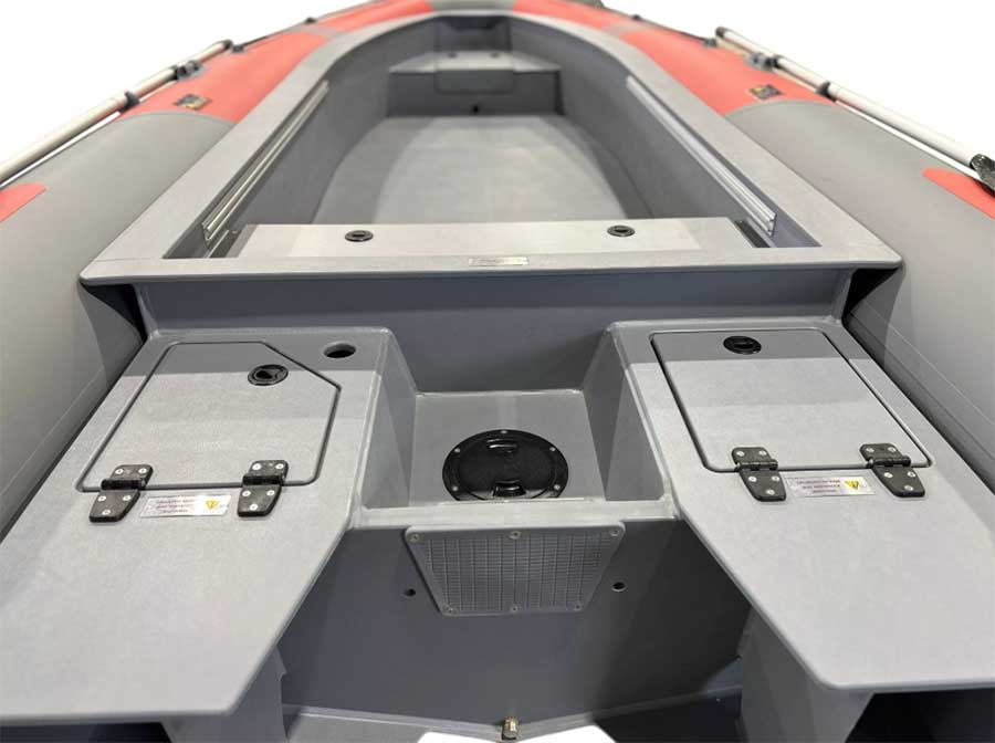 Лодка РИБ Роджер Гелиум 4800 (пластиковый конус)