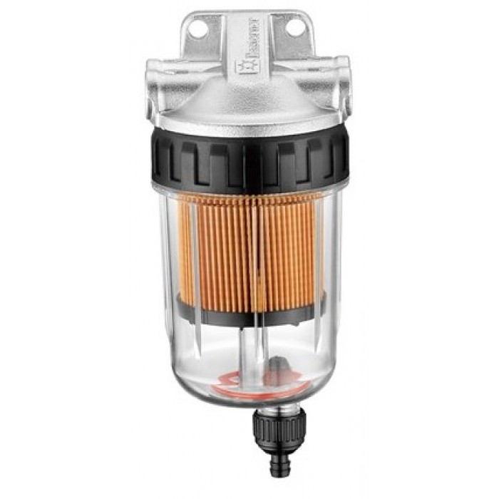 Фильтр-сепаратор топливный Ямаха/Меркури 25 мк с креплением и водосборником