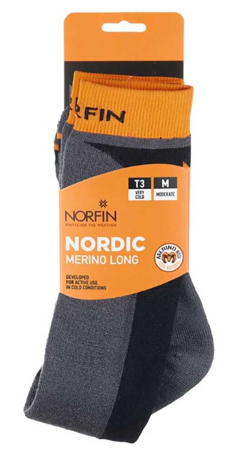 Термоноски Norfin (Норфин) T3M NORDIC MERINO LONG