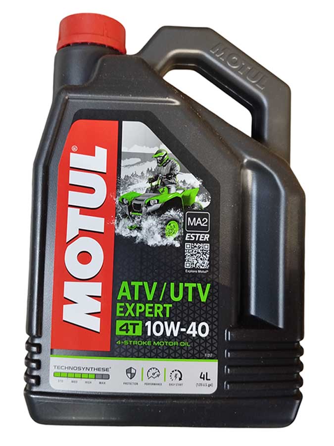 Масло MOTUL ATV-UTV EXPERT 4T 10W40 4л. для двигателей квадроциклов