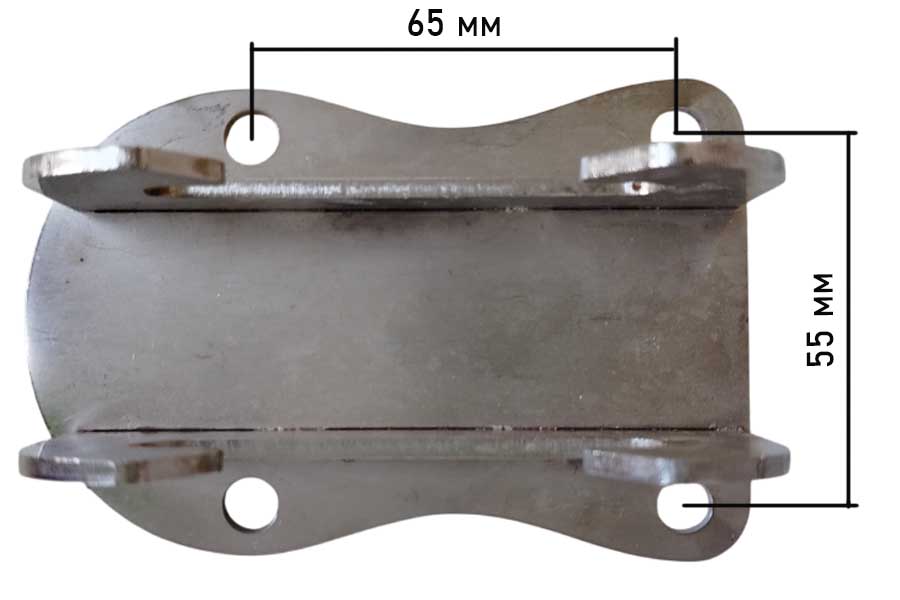 Кронштейн для быстросъемных транцевых колес 311, 321 (1 шт.)