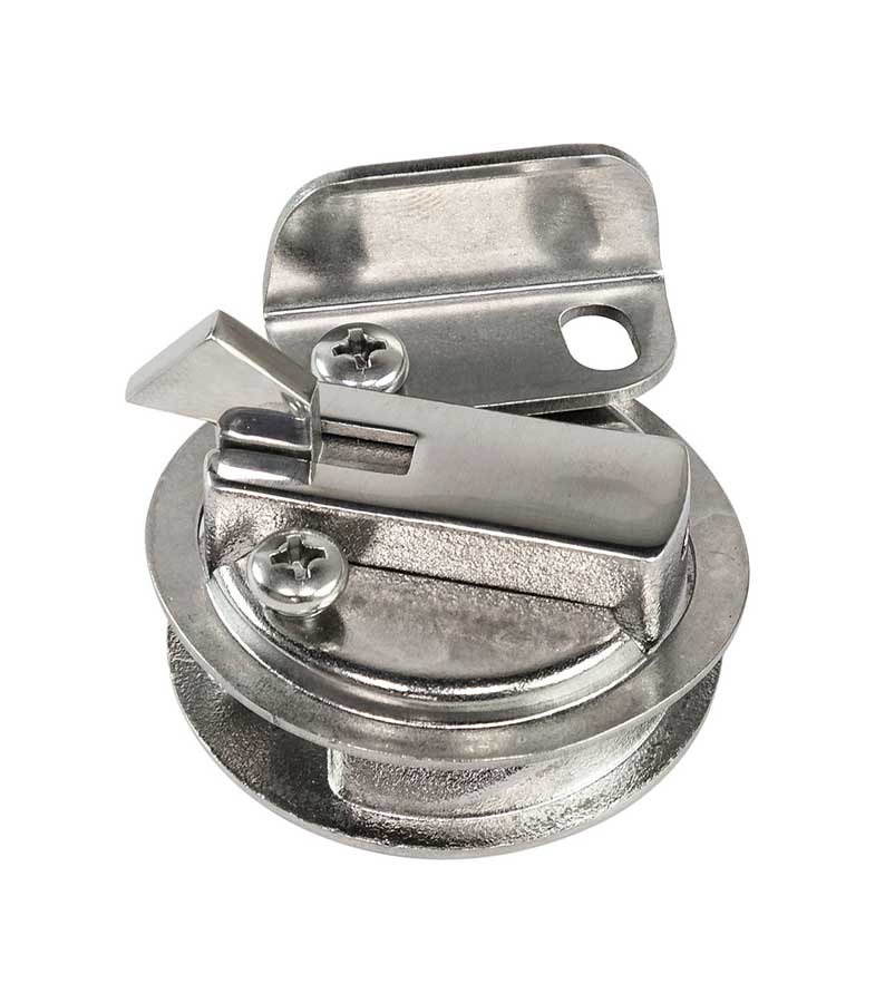 Ручка врезная утапливаемая Marine Rocket Ø44 мм, нержавеющая сталь