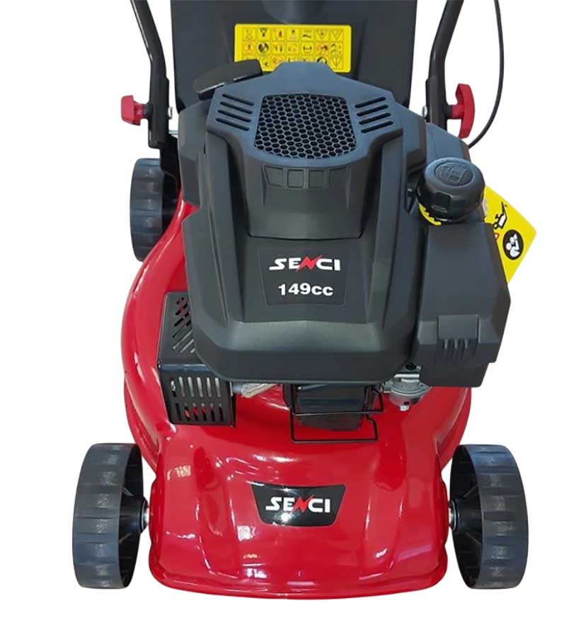 Газонокосилка бензиновая Senci LMA17P02, 2.3 кВт, ширина скашивания 41 см, травосборник 45 л