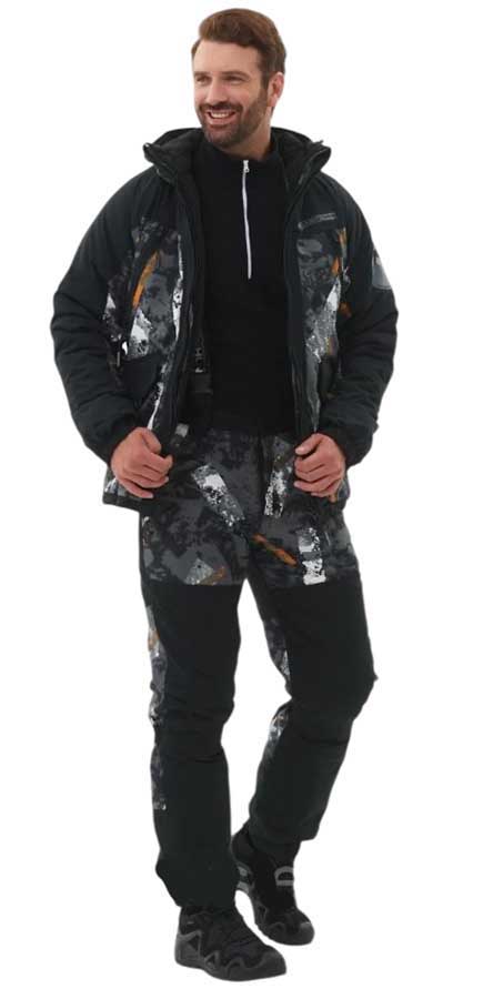 Костюм зимний Хантсмен Горка-Люкс -25°С камуфляж