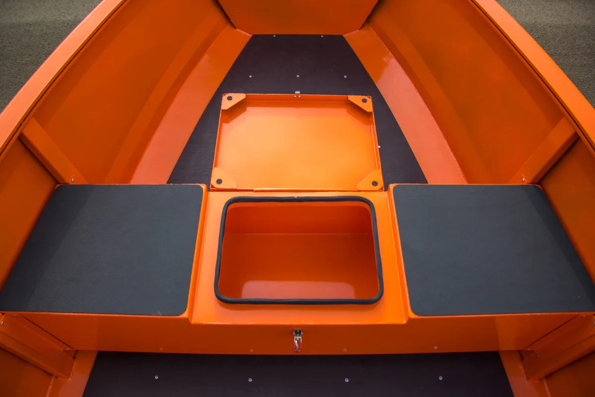 Лодка алюминиевая Волжанка 42