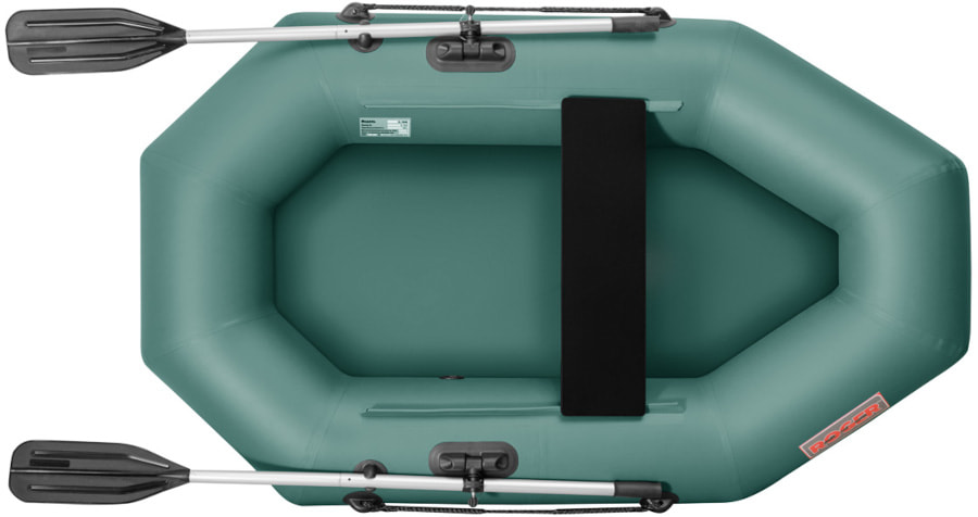 Надувная лодка ПВХ Роджер Классик 2000, зеленый