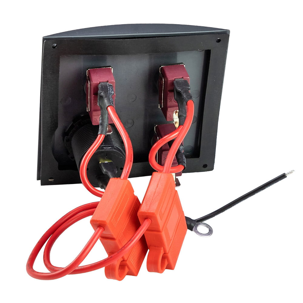 Панель борт. питания с предохранителями, 3 перекл., USB зарядка