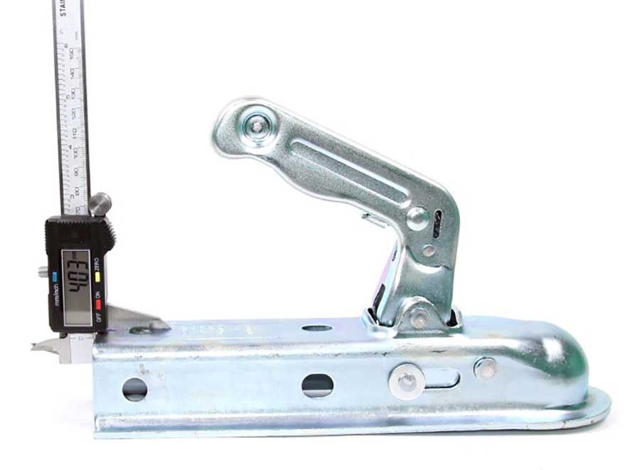 Замковое сцепное устройство Trailercom 1400 кг, дышло 50 мм, квадрат