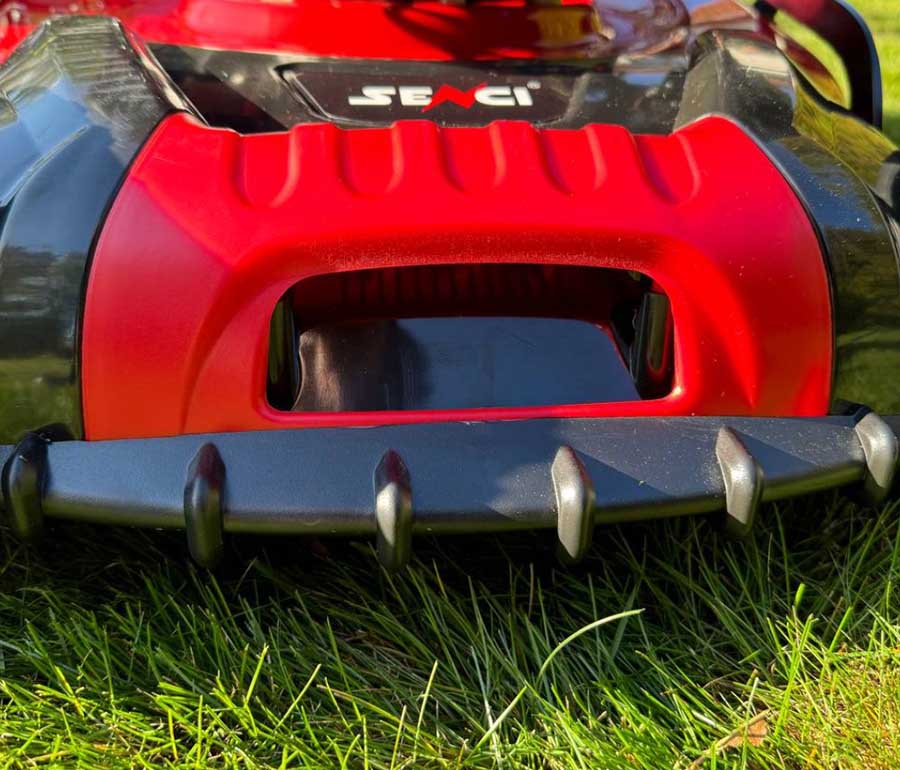 Газонокосилка бензиновая самоходная Senci LMA20S04, 3.5 кВт, ширина скашивания 51 см, травосборник 65 л