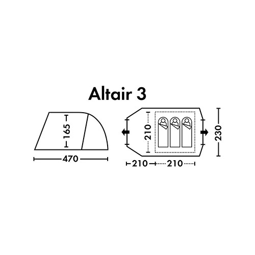 Палатка FHM Altair 3