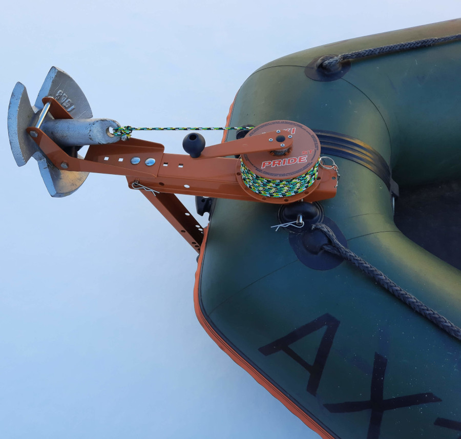 Ручная якорная лебедка LAXI PRIDE ST для лодок ПВХ