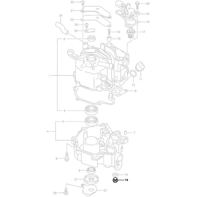 Заглушка дренажная (10x7.5 мм.) Suzuki