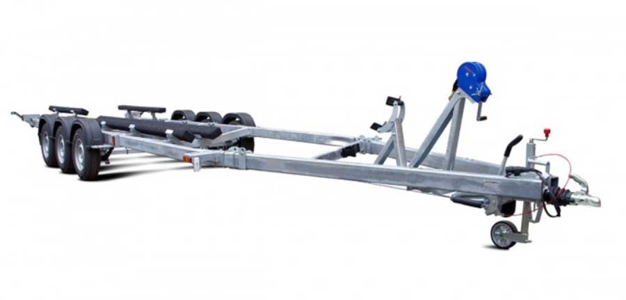 Прицеп для катеров и яхт МЗСА L 9025-3.35 исполнение 101 (судно до 8,2 м)