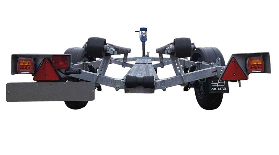 Прицеп для лодок и гидроциклов, МЗСА 81771C.101 (лодка до 3,9 м.), с доп. комплектацией