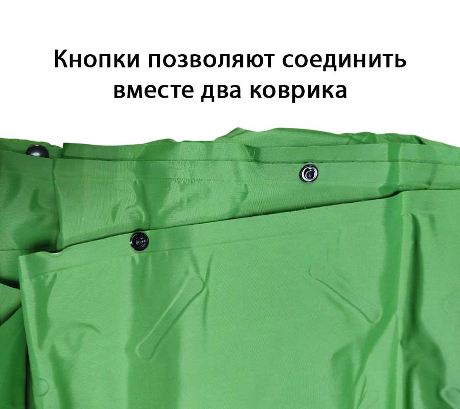 Надувной двуспальный коврик матрас MirCamping 190х130х5 см